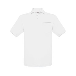 Unisex Polo Safran Pocket