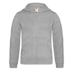 Kids´ Hooded Full Zip Sweat