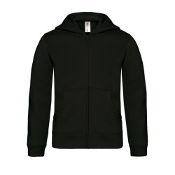 Kids´ Hooded Full Zip Sweat