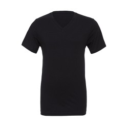 Unisex Jersey Short Sleeve V-Neck Tee