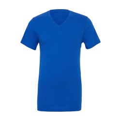 Unisex Jersey Short Sleeve V-Neck Tee