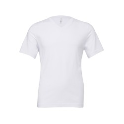 Unisex Jersey Short Sleeve V-Neck Tee