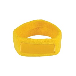 Head Sweatband With Label