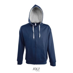 Men´s Contrasted Zipped Hooded Jacket Soul