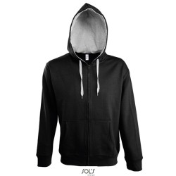 Men´s Contrasted Zipped Hooded Jacket Soul