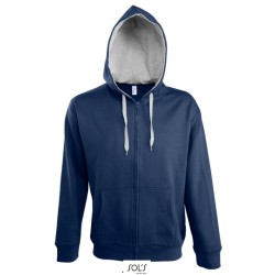 Men´s Contrasted Zipped Hooded Jacket Soul