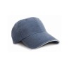 Czapka z daszkiem Washed Fine Line Cotton Cap With Sandwich Peak