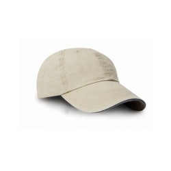 Czapka z daszkiem Washed Fine Line Cotton Cap With Sandwich Peak