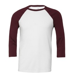 Unisex 3/4 Sleeve Baseball T-Shirt