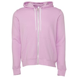 Unisex Poly-Cotton Fleece Full-Zip Hoodie