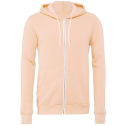 Unisex Poly-Cotton Fleece Full-Zip Hoodie