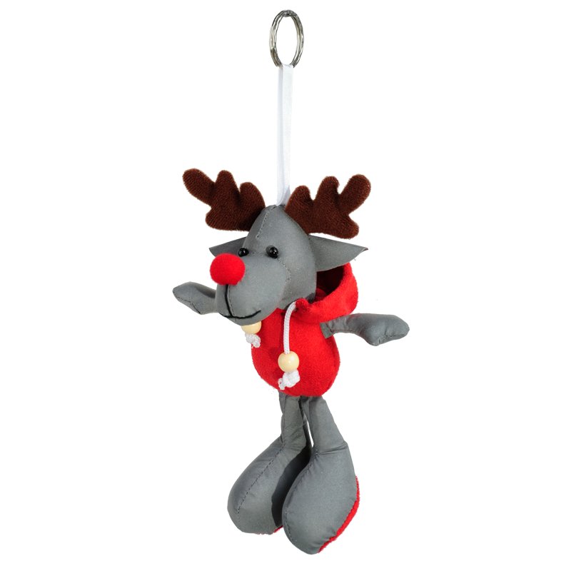 R73839 Brelok odblaskowy Reindeer